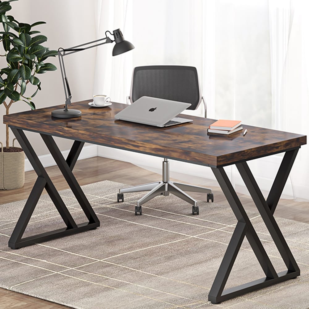 55" Heavy Duty Computer Desk, Office Desk