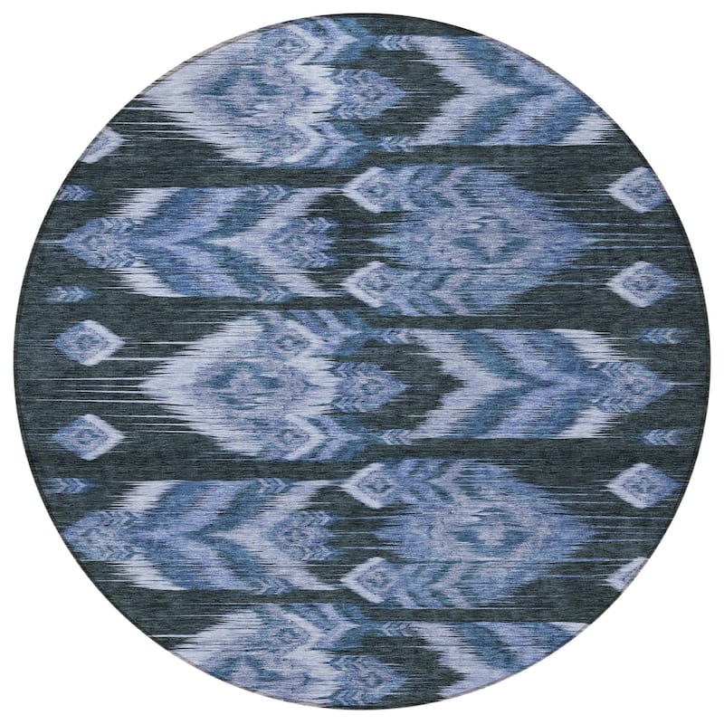 HomeRoots Southwestern Transitional Rectangle Outdoor Rug