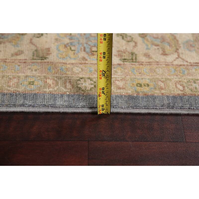 Traditional Vegetable Dye Oushak Turkish Area Rug Wool Hand-knotted - 5'9" x 7'9"