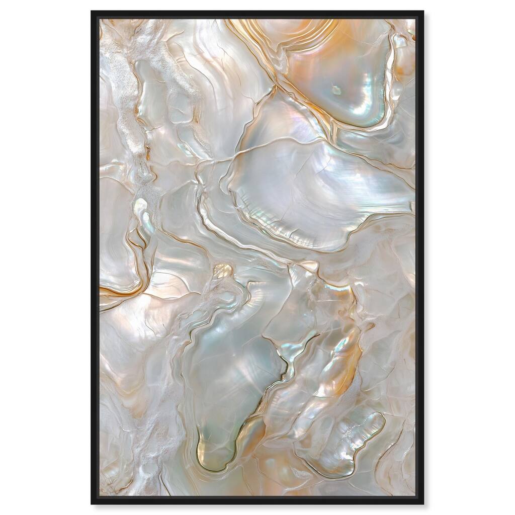Fluid Preciousness IV Canvas by Art Remedy