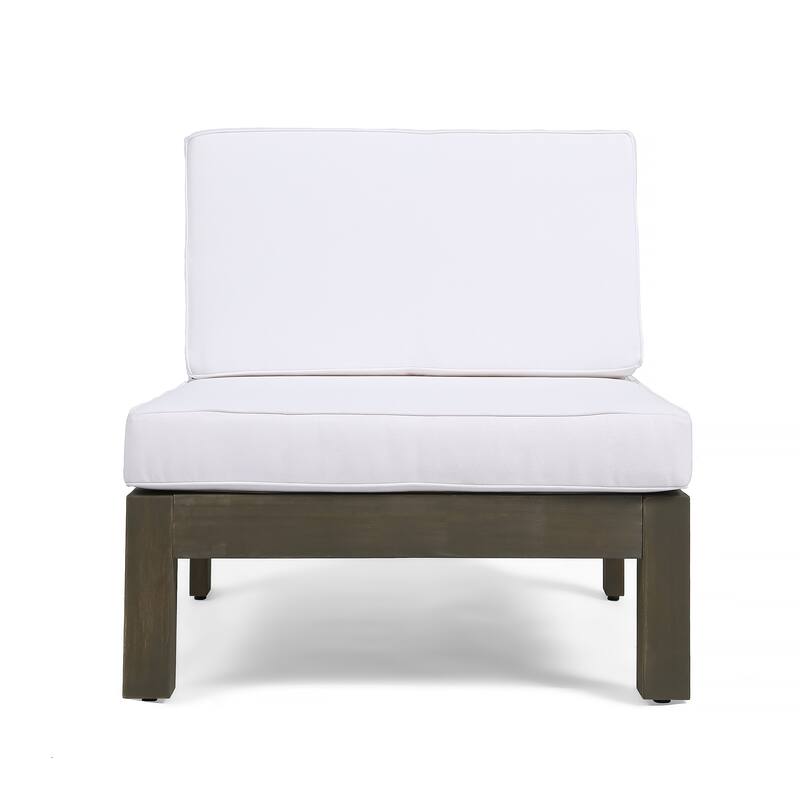 Brava Acacia Wood Sectional Sofa Set by Christopher Knight Home