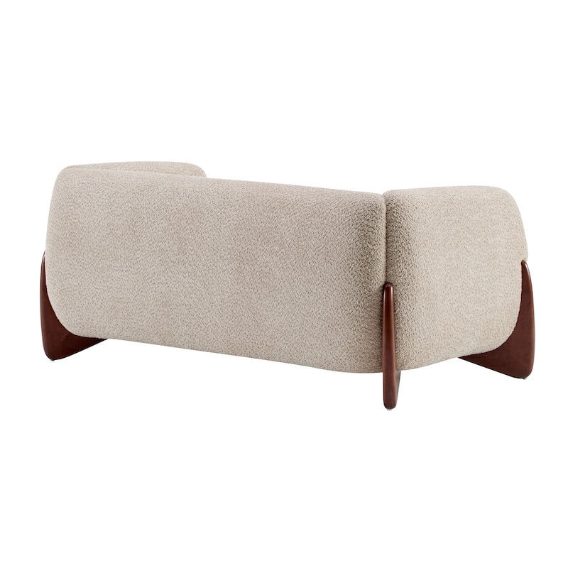 Arion Upholstered Boucle 2-Piece Living Room Sofa Set by Christopher Knight Home