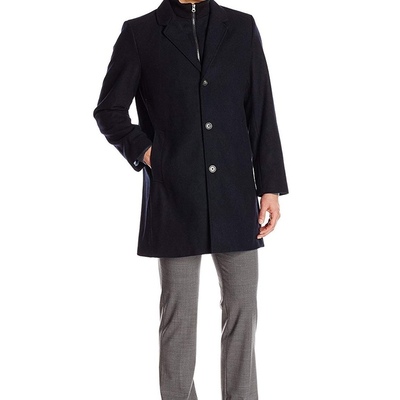 Tommy hilfiger slim fit wool coat Clearance