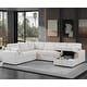 preview thumbnail 18 of 19, Modern Corduroy Sectional With Storage Chaise Lounge