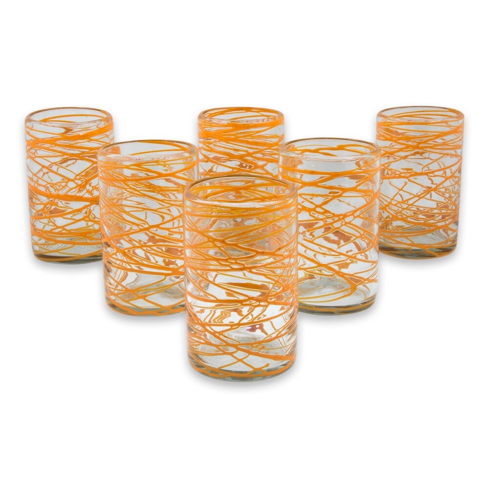 Orange Drinking Glasses Bed Bath & Beyond