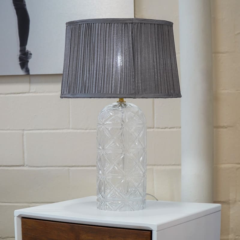 High Quality Hotel European Modern Bed Side nightstand Decorative Led Table/desk Lamp Luxora Table Lamp - Clear