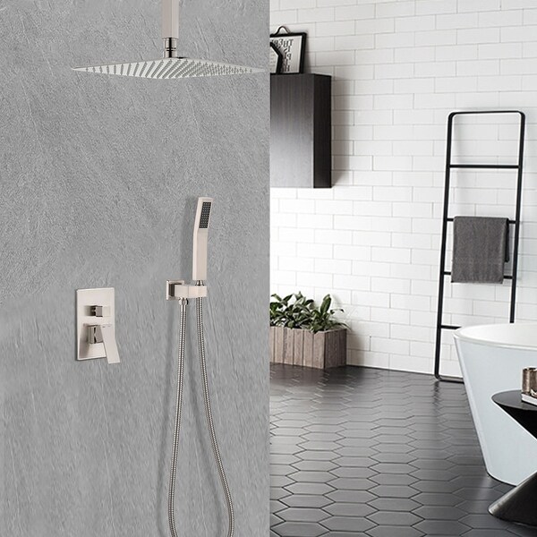 2024年ファッション福袋 YASINU 2 Function Ceiling Mounted Square Rainfall Shower 水着・ラッシュガード