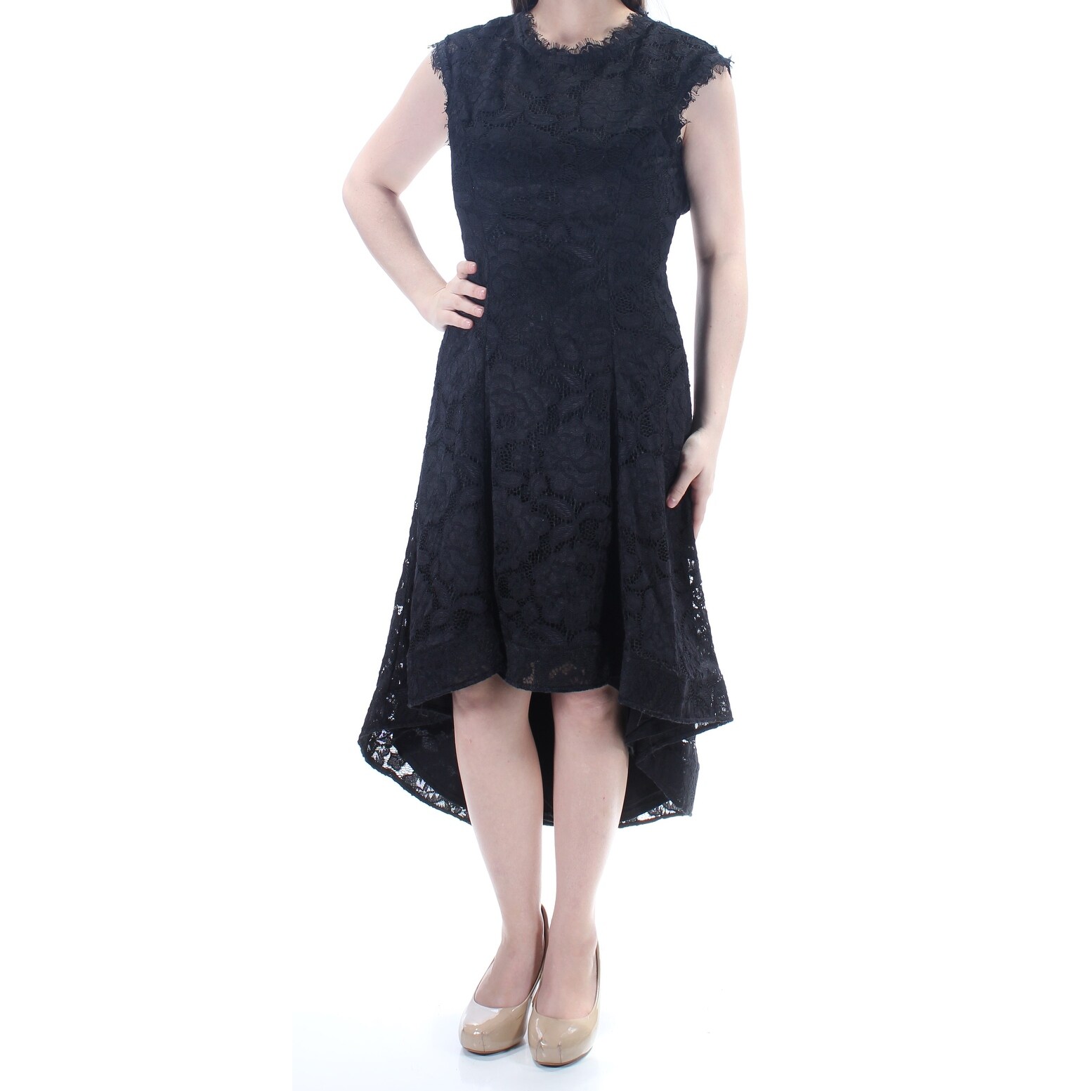 cap sleeve tea dress