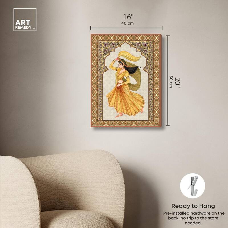 Dancing Princess Canvas by Art Remedy, Gallery Wrapped