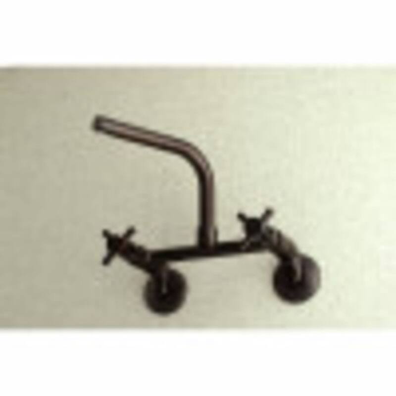 Kingston Brass Concord 1.8 GPM Wall Mounted Bridge Kitchen Faucet