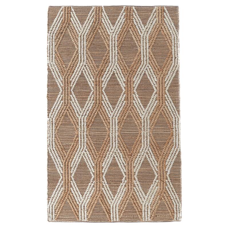 Manitou Accent Rug by Kosas Home - 2x3 - Natural/Ivory