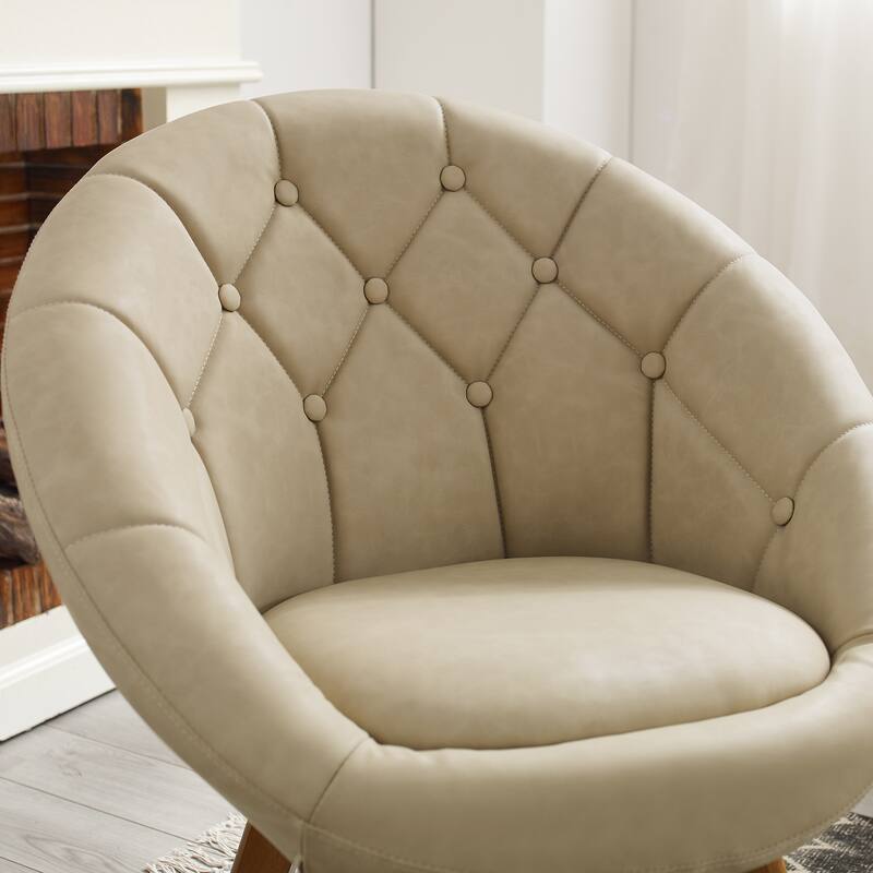 Carson Carrington Kallax Swivel Accent Chair