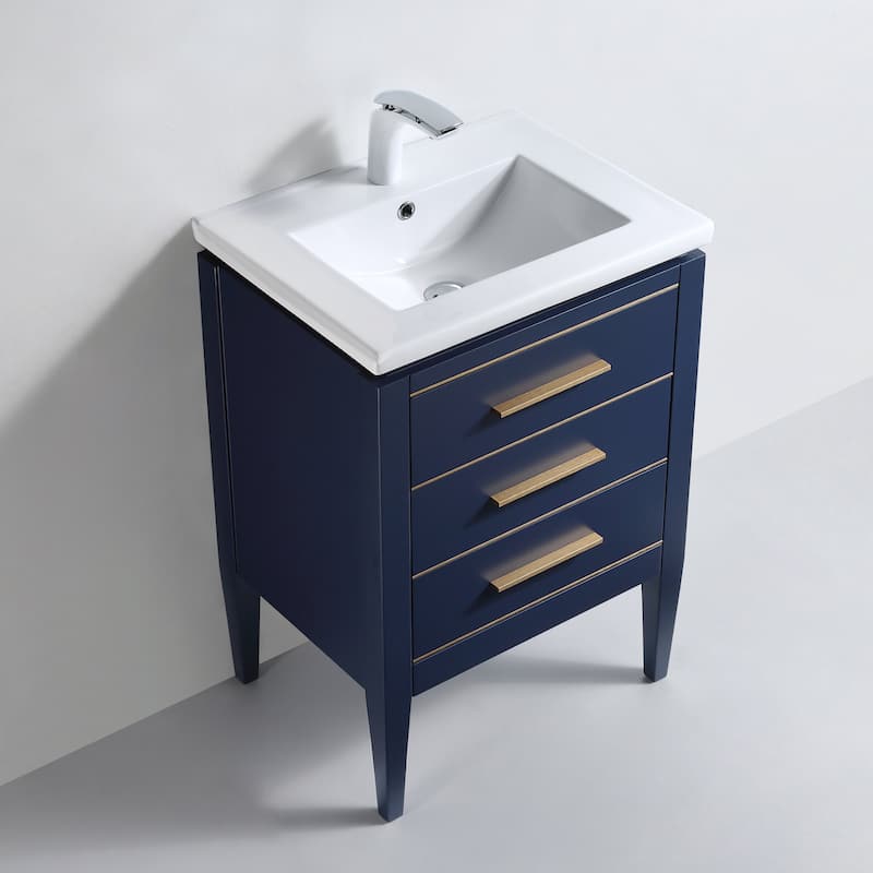 Ayer 24" Single Bathroom Vanity Set - 18D x 24W x 34H