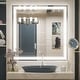preview thumbnail 12 of 40, UL Certified Full Size Front & Back LED Lighted Anti-fog Tempered Glass Wall Bathroom Vanity Mirror, 3-Year Warranty 36" x 36"