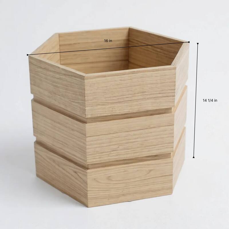 Hexagon Terrace Planter Box Tall