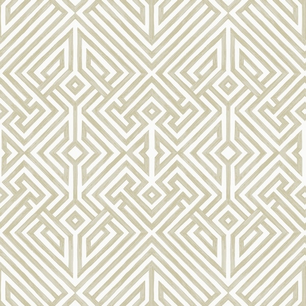 A-Street Prints Lyon Gold Geometric Key Wallpaper - Bed Bath & Beyond ...