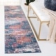 preview thumbnail 40 of 99, SAFAVIEH Evoke Erika Modern Abstract Distressed Rug 2'2" x 9' Runner - Navy/Orange - Runner