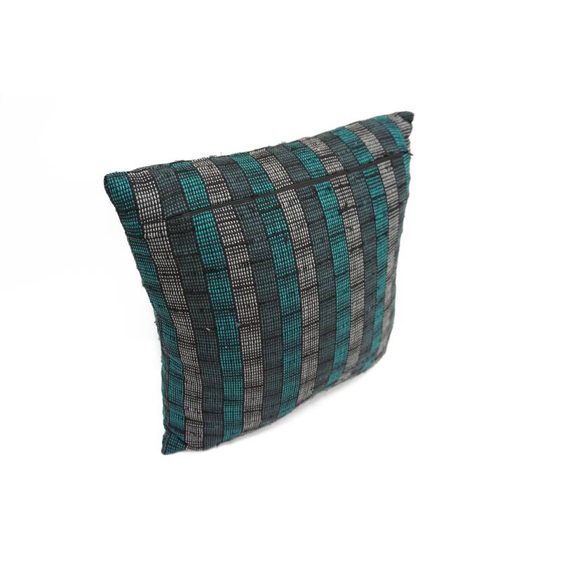 Home&Manor Sullivan Hand Spun Silk Pillow 20"