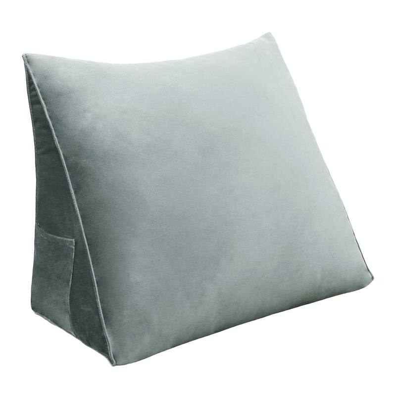 Kids Bed Reading Wedge Pillow Dorm Bunk Backrest Support
