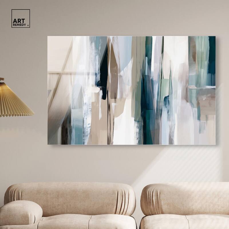 Color Columns Acrylic by Art Remedy, Ready to Hang