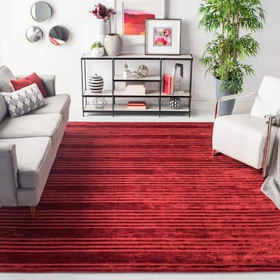 SAFAVIEH Handmade Mirage Tefta Modern Abstract Viscose Rug