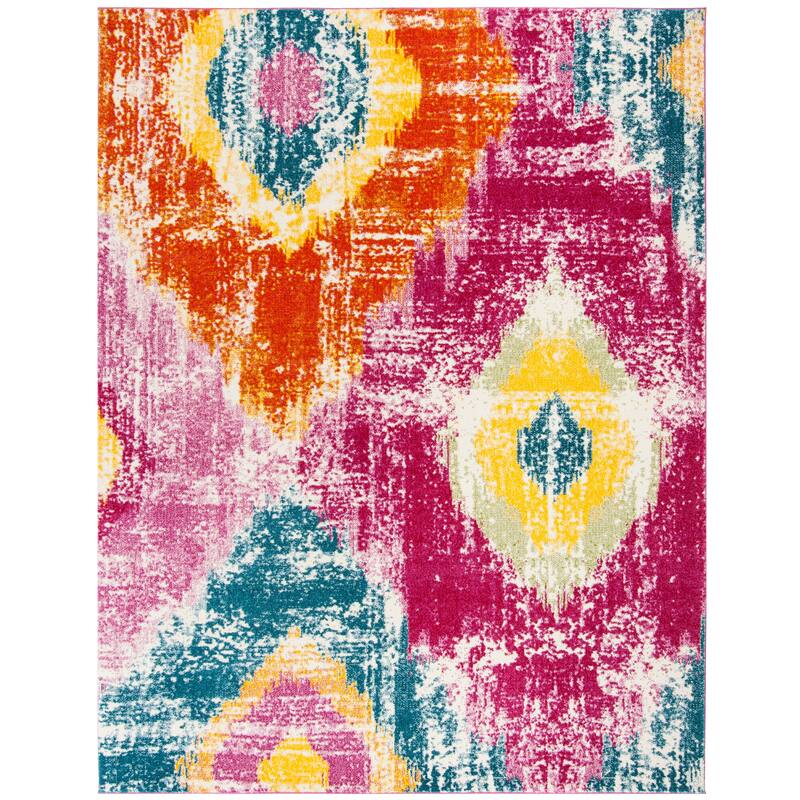 SAFAVIEH Watercolor Brunhild Modern Abstract Rug