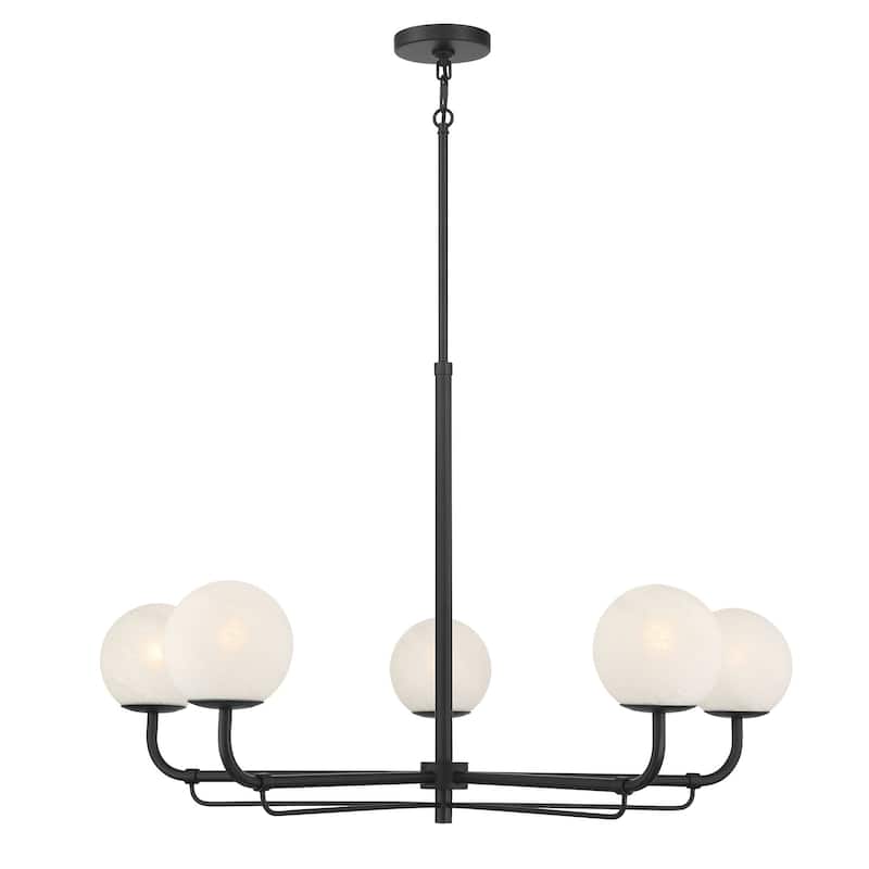 Minka Lavery 3795 Whitehall 5 Light 38" Wide Chandelier