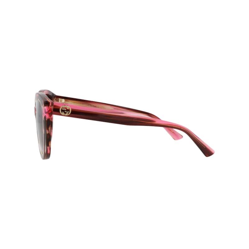 Gucci Round-Frame Recycled Acetate Sunglasses