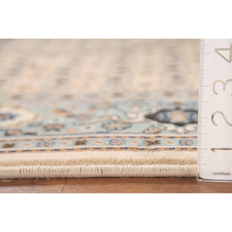 Geometric Tabriz Turkish Oriental Area Rug Machine Made Carpet - 4'5" x 6'0"