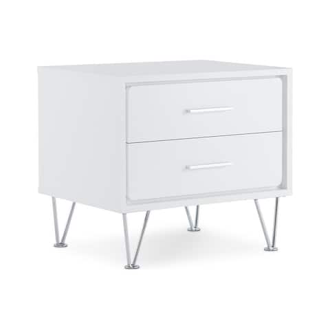 ACME Deoss Nightstand with 2 Drawers