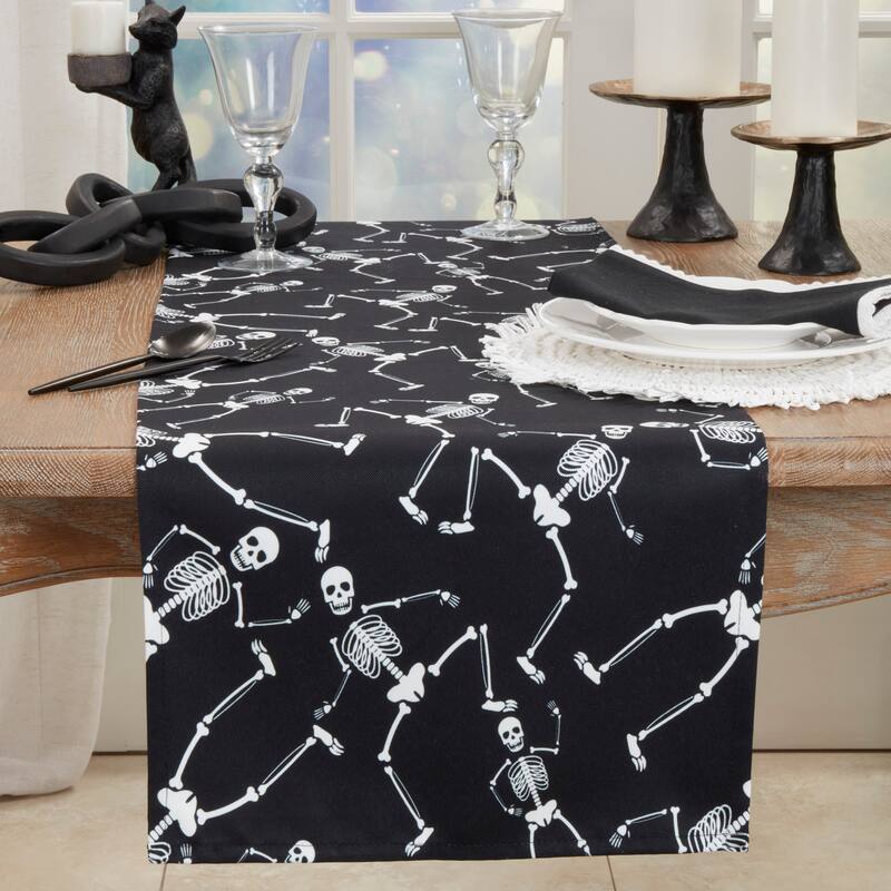 Spooky Skeletons Table Runner - 16"x72"