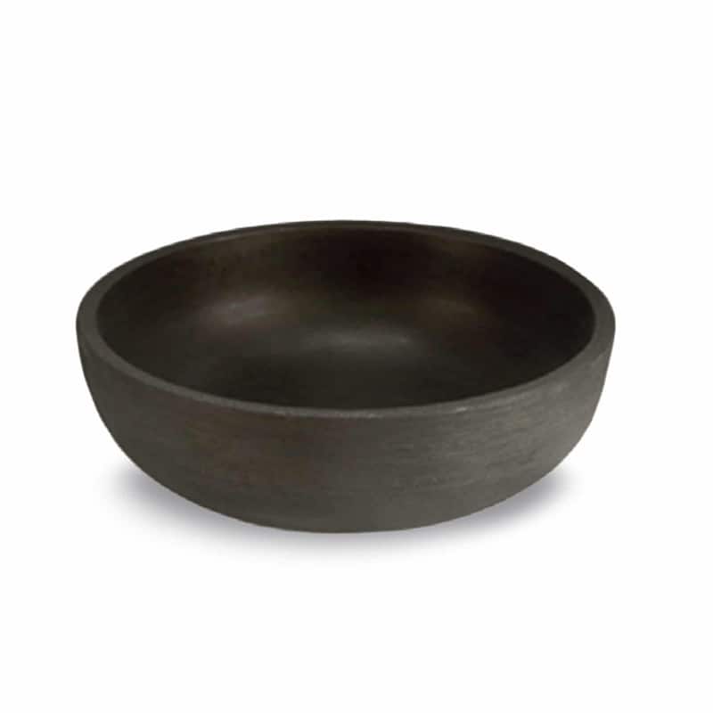 Orinoco Outdoor Large Bowl Planter - 21 in - Old Bronze