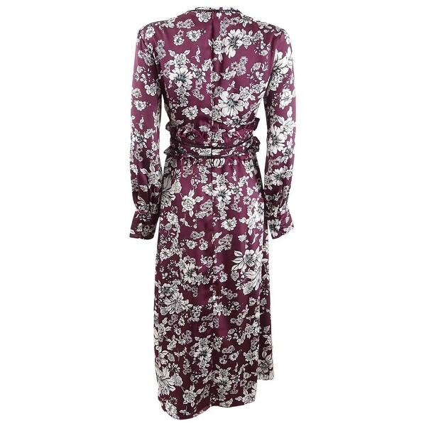 lipsy bardot flower trim midi dress