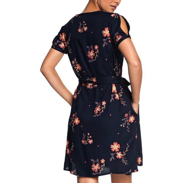 Roxy Floral Wrap Dress 2024 www.gemologytidbits