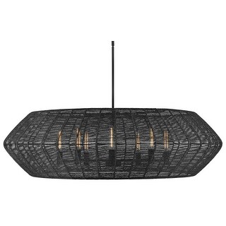 Hinkley Lighting 40386 Luca 8 Light 60" Wide Lisa McDennon Drum