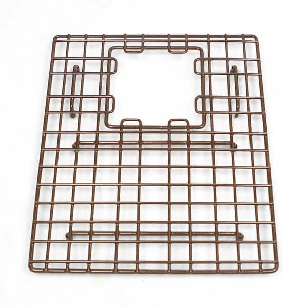 slide 2 of 5, SinkSense Morgon Antique Brown 14" x 11.75" Kitchen Sink Bottom Grid