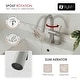 preview thumbnail 7 of 13, STYLISH Single Handle Pull Down Dual Mode Bathroom Faucet