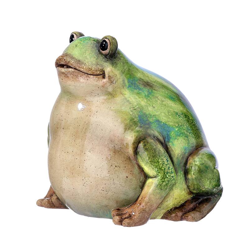 9" Terracotta Bull Frog