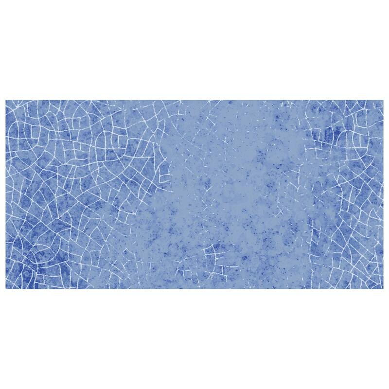 Merola Tile Myst Blue Lava 4" x 8" Ceramic Wall Tile