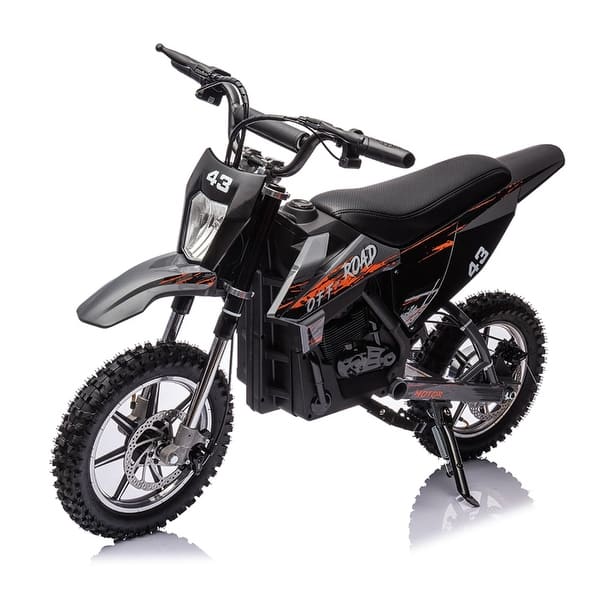 slide 2 of 13, 36V Ride on Dirt Bike Motorcycle for Teens Black