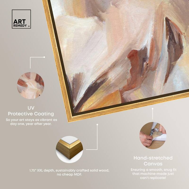 Layers of Colors I Canvas by Art Remedy