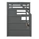 preview thumbnail 12 of 24, Twin-Over-Twin Multifunctional Trundle Bunk Bed with Stairs with Twin Size Trundle and 3 Storage Stairs