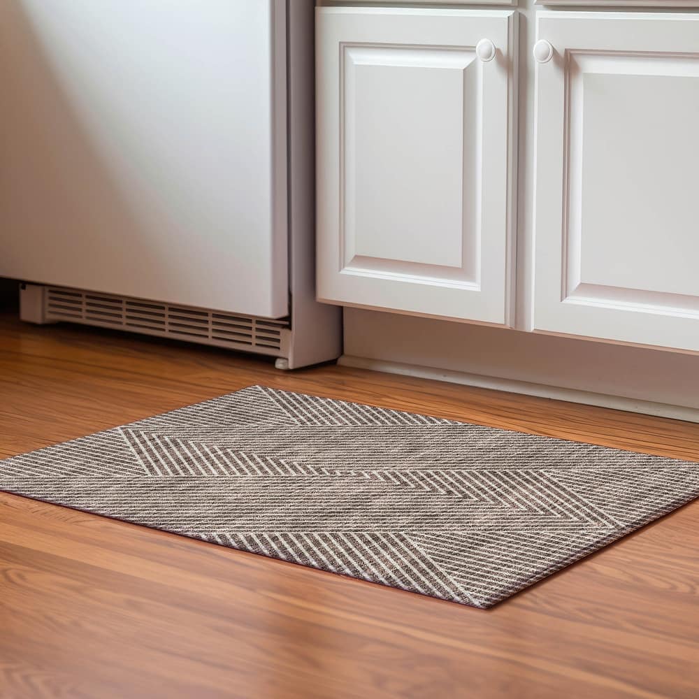 Premium Washable Super Soft Modern Geo Mayfield Rug