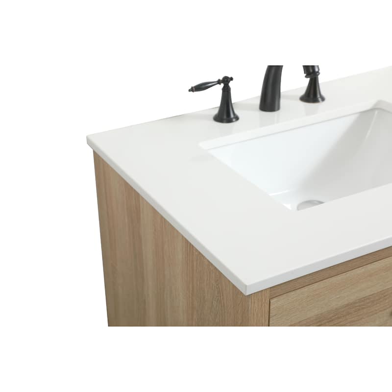 Nautical 18 - 30 Inch Single Bathroom Vanity