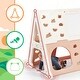 preview thumbnail 13 of 11, 5-in-1 Toddler Climber Basketball Hoop Set