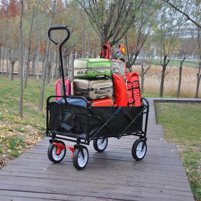 Folding Wagon Garden Shopping Beach Cart