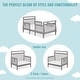 preview thumbnail 12 of 12, Dream On Me Emma 3 in 1 convertible toddler bed