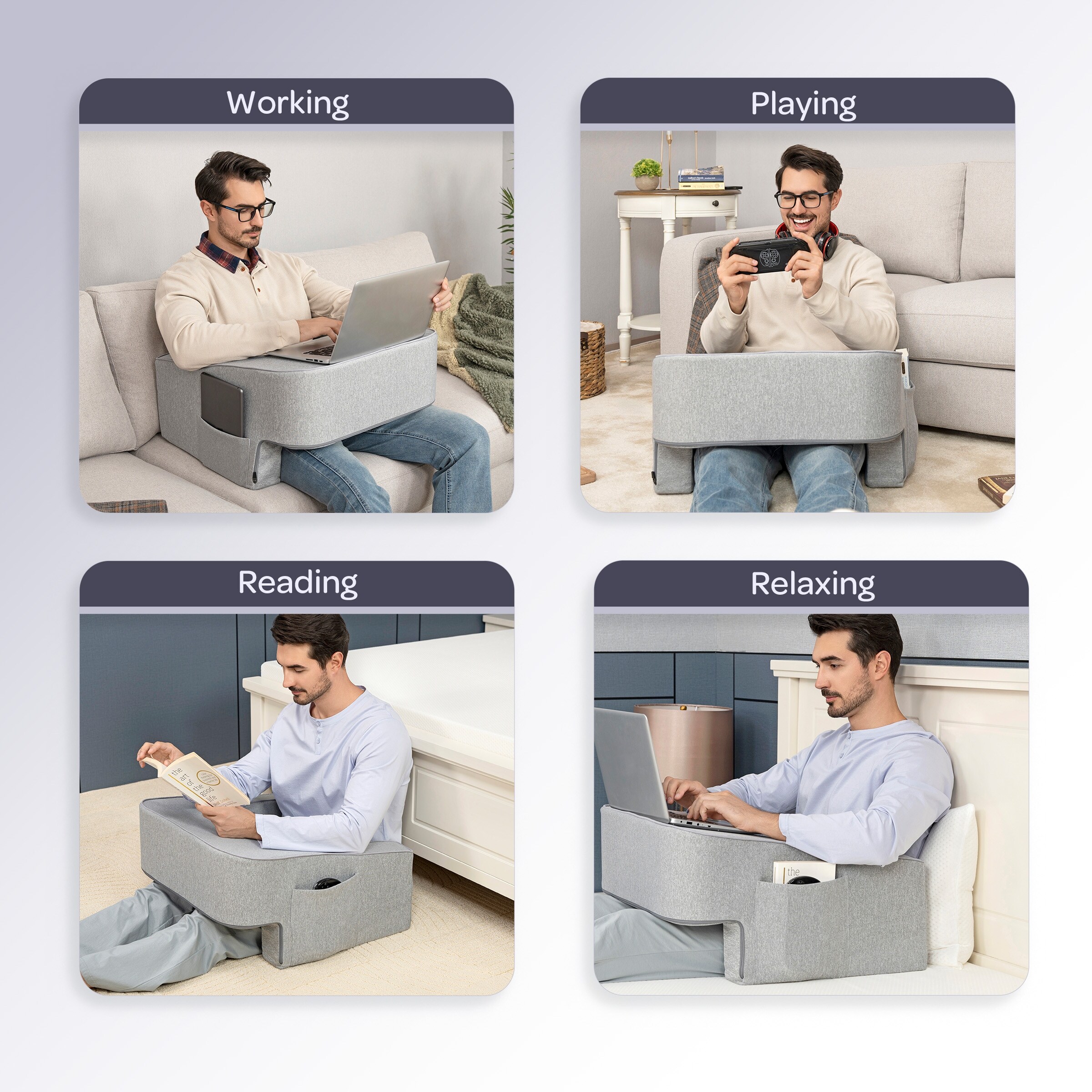 Lap desk pillow bed bath and beyond sale