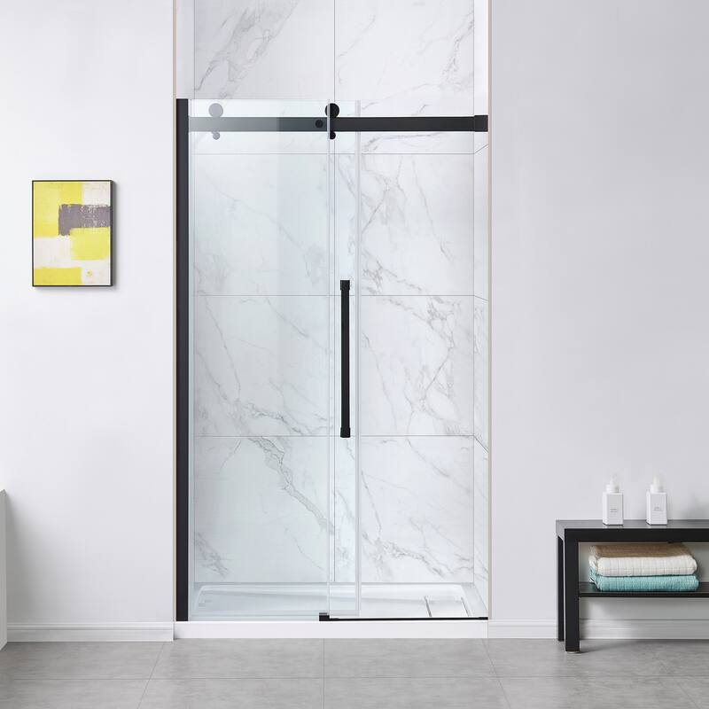 OVE Decors Bel Soft-Close Frameless Sliding Soft Close Shower Door