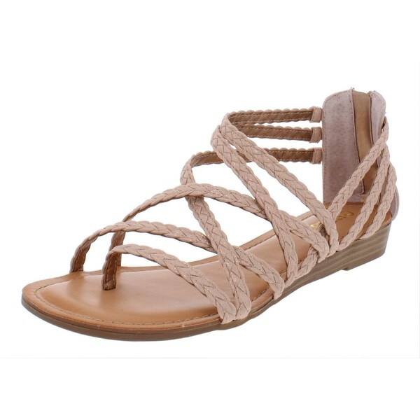 amara braided flat sandals